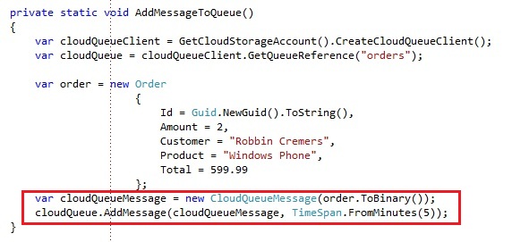 Using Windows Azure queue storage to build disconnected and reliable systems